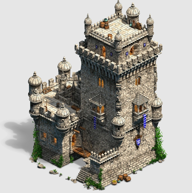 The Torre de Belém in Age of Empires II.