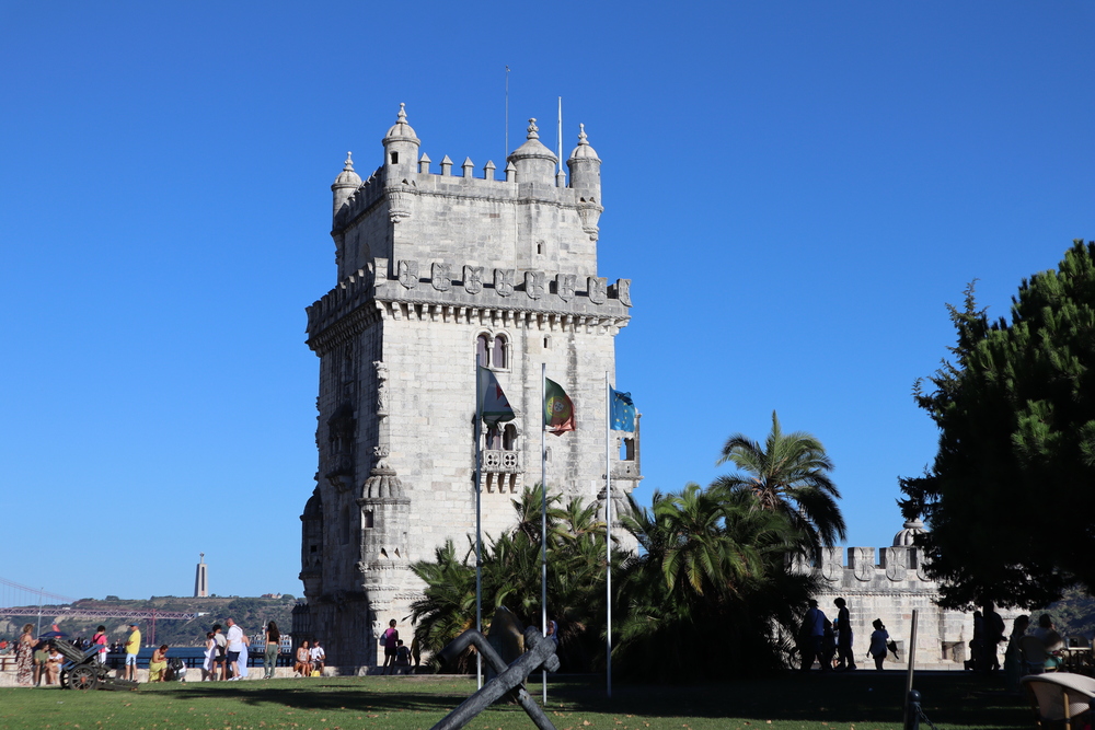 Another angle of the Torre de Belém.