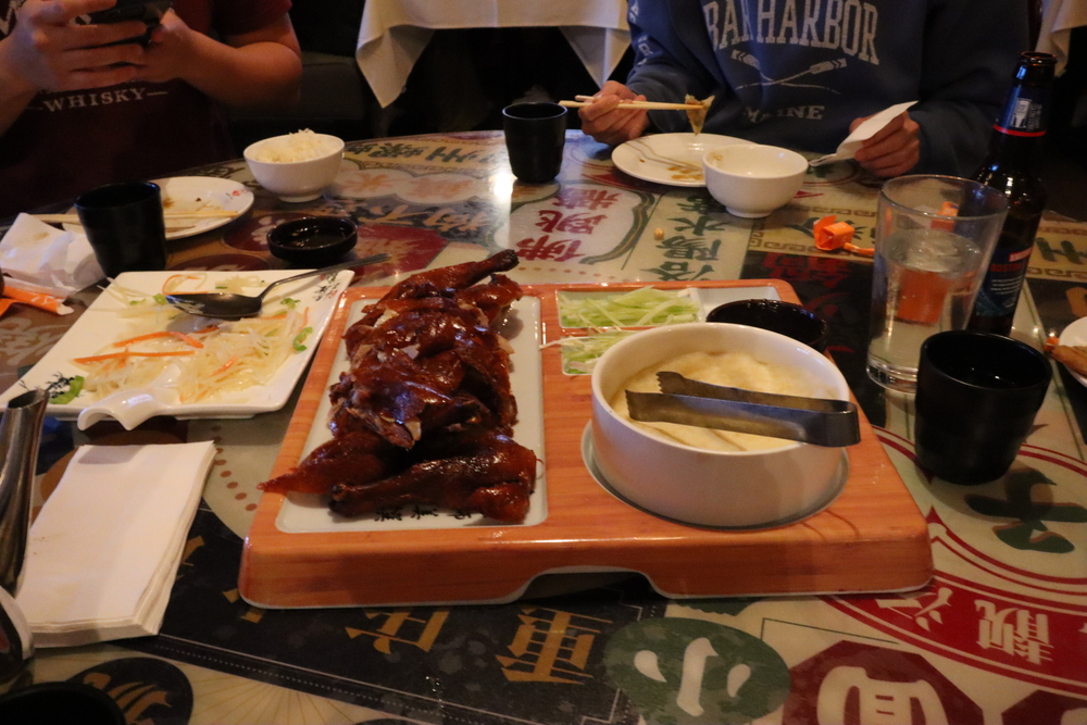 Peking duck.